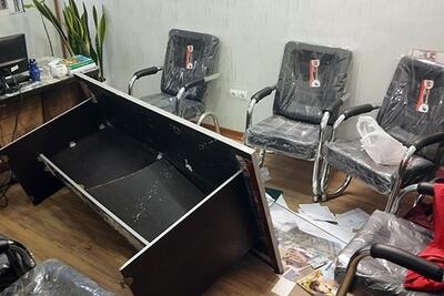 حمله مهاجمان جوان به اتاق پیشکسوتان هیئت‌فوتبال استان