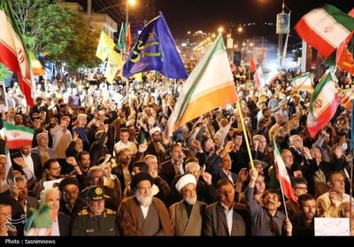 فریاد مرگ براسرائیل درقلب زاگرس؛یاسوج صحنه تجدیدمیثاق باولایت شد تصویر - تسنیم