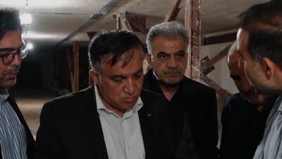  بازدید تاجرنیا از کمپ مرحوم حجازی