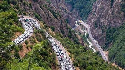  جاده چالوس از ساعت ۱۴ امروز مسدود می‌شود  