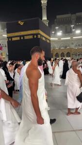  کریم بنزما در مناسک حج