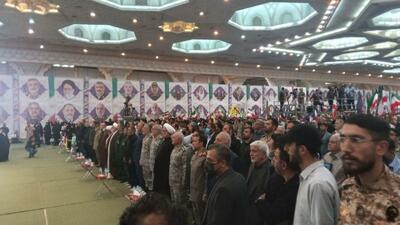  مراسم بزرگداشت شهدای جنگ تحمیلی رمضان برگزار شد