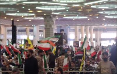  آیین گرامیداشت شهدای خدمت در مصلی تهران