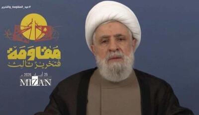  شیخ نعیم قاسم: هدف دشمن از این همه کشتار و ویرانی، به زانودرآوردن ماست؛ اما ما هرگز به زانو در نخواهیم آمد