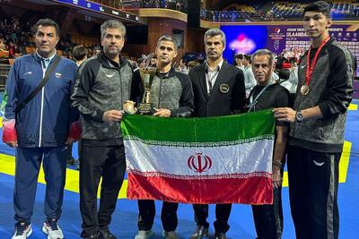  تیم ملی تکواندو ایران نایب قهرمان آسیا شد