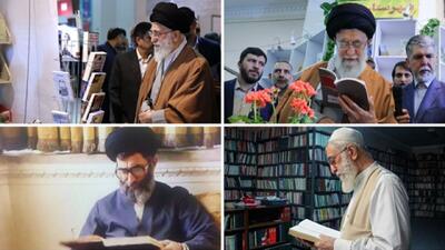  آقا و کتاب؛ روایت‌هایی جذاب از کتابخوانی رهبر شهید انقلاب