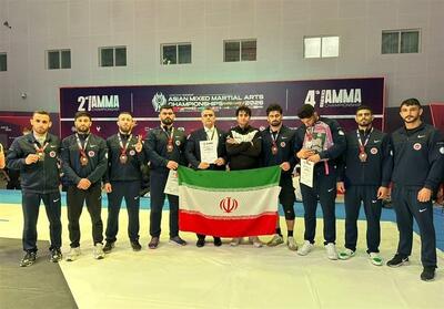  کسب 11 مدال برای ملی‌پوشان MMA ایران در قهرمانی آسیا