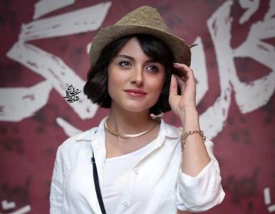  فاطمه مسعودی‌فر با استایل غافلگیرکننده در اکران گل سنگ/ تصاویر