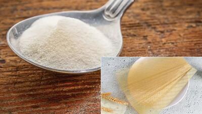  انواع و نحوه استفاده از پودر و ورق ژلاتین