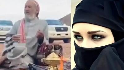  این مرد تاکنون صورت زنش را ندیده اما 10 فرزند دارد/ عکس