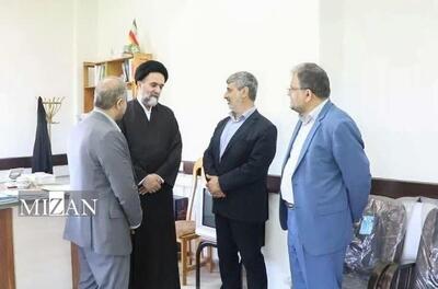  رئیس کل دادگستری استان گیلان از دادگستری شهرستان لاهیجان بازدید کرد