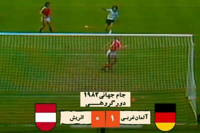  آلمان 1-0 اتریش در جام جهانی 1982