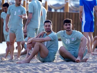  حال و هوای اعضای تیم ملی فوتبال در ساحل آنتالیا | تصاویر