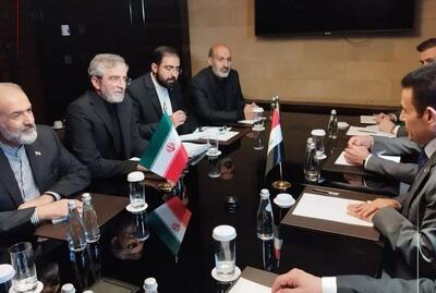  دیدار باقری و مشاور امنیت ملی عراق در مسکو با تأکید بر نقش مقاومت در ایجاد ثبات در منطقه