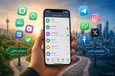  بعد از بازگشت اینترنت؛ آیا کاربران در سکوهای داخلی می‌مانند؟ - پیوست