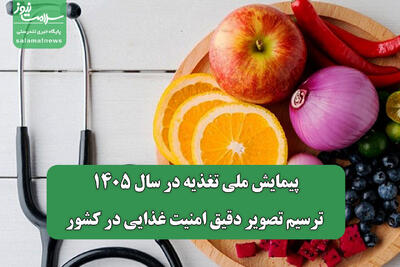  پیمایش ملی تغذیه در سال ۱۴۰۵/ ترسیم تصویر دقیق امنیت غذایی در کشور