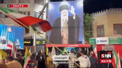  لحظاتی از نوای حاج علی مالکی نژاد در جوار محل شهادت رهبر شهید+فیلم