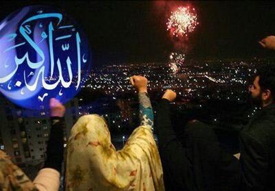  طنین فریاد الله اکبر مردم سراسر کشور در لبیک به رهبر انقلاب - تسنیم