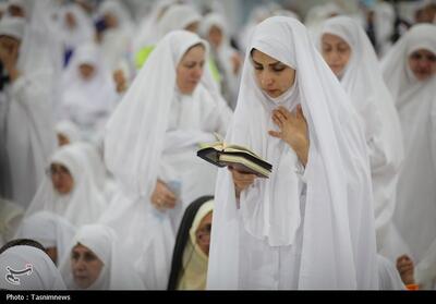  عکس/ مراسم دعای عرفه در صحرای عرفات