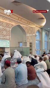  حضور غافلگیرکننده یک ربات در نماز عید قربان + فیلم