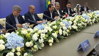  تأکید وزرای صنعت ایران و قزاقستان بر افزایش تجارت به سه میلیارد دلار