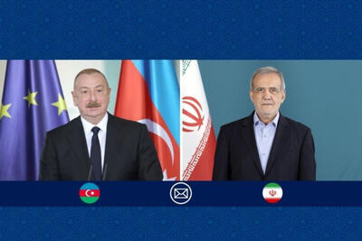  تبریک رئیس جمهور ایران به الهام علی‌اف برای روز ملی آذربایجان