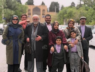  تصویری که نفس بازغی از پشت‌صحنه سریال «صفا با خانواده»