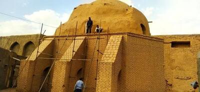  آغاز مرمت مسجد جامع تاریخی شهر خواف همزمان با هفته میراث‌فرهنگی