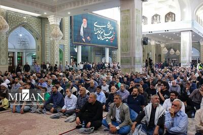  آستان مقدس حضرت عبدالعظیم حسنی (ع) میزبان عزاداران شهدای خانواده امام شهید و رهبر انقلاب