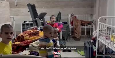  حمله شبانه آمریکا و رژیم صهیونیستی به کودکان کم توان ذهنی و جسمی به چه جرمی؟!