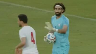  سیو زیبای بیرانوند مقابل گامبیا
