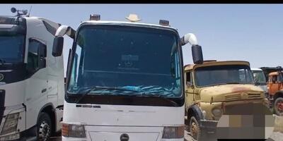  رانندگی نوجوان ۱۸ ساله با اتوبوس و بازی با جان ۴۰ مسافر