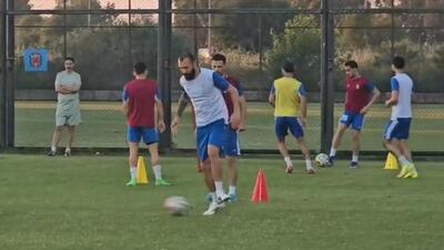  حضور روزبه چشمی در تمرین امروز تیم ملی