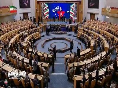  حضور پزشکیان رییس جمهور ‌کشورمان در جشنواره قهرمان ایران