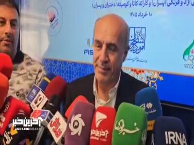  صحبت‌های دکتر حبیبا معاون وزیر علوم و معاون ورزش دانشجویی کشور در مراسم بدرقه کاروان ورزشی دانشجویان اعزامی به مسابقات جهانی ورزش‌های مبارزه ای در برزیل