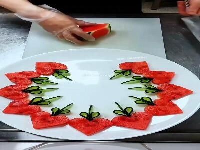  دورچین بشقاب شیک