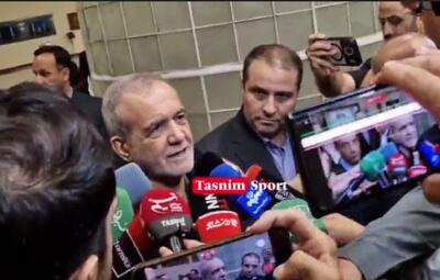 پیش‌بینی پزشکیان از نتیجه تیم ملی ایران در جام جهانی