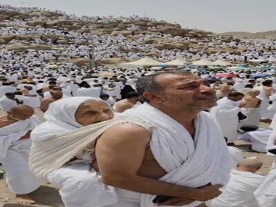  صحنه‌ای زیبا از مراسم حج امسال