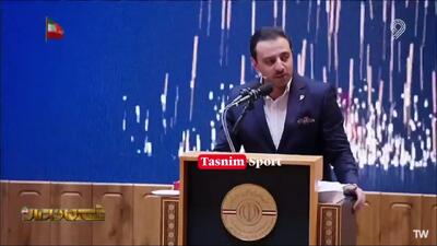  مهدی طارمی زننده گل سال ورزش ایران شد +فیلم