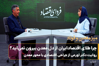  چرا طلای اقتصاد ایران از دل معدن بیرون نمی‌آید؟/روایت دکتر اورعی از جراحی اقتصادی با محور معدن