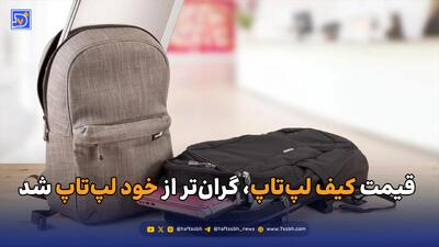  قیمت کیف لپ‌تاپ، گران‌تر از خود لپ‌تاپ شد