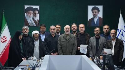  حضور قالیباف در مجلس/ اعضای هیئت رئیسه سوگند یاد کردند