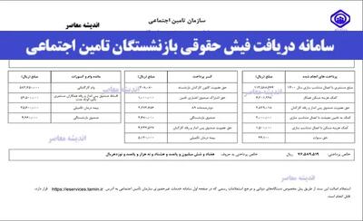  فیش حقوقی بازنشستگان بارگذاری شد؛ نحوه دریافت و مشاهده آنلاین