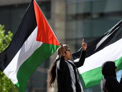  تجمع خانواده‌های اسیران فلسطینی در مقابل دفتر صلیب سرخ در غزه