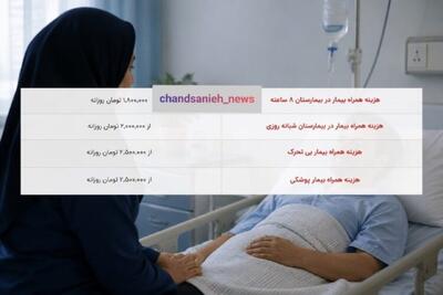 شوک به خانواده بیماران / هزینه همراه بیمار هم میلیونی شد