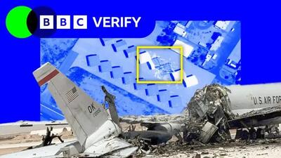  افشاگری BBC درباره حجم خسارت‌های حملات ایران به مواضع آمریکا | ارتش ایالات متحده نتوانست با تغییر تاکتیک‌های تهران، هواپیماها را از برد پهپادها و موشک‌های ایران خارج کند | این تصاویر همه چیز را لو داد