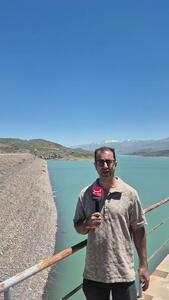  نیمی از بزرگ‌ترین سد تهران خالی است