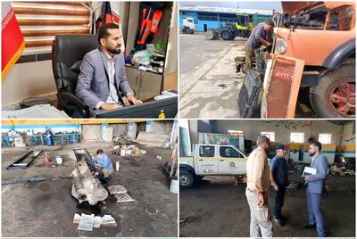  تعمیر ۵۱ دستگاه ماشین آلات راهداری لرستان در ۲ ماه
