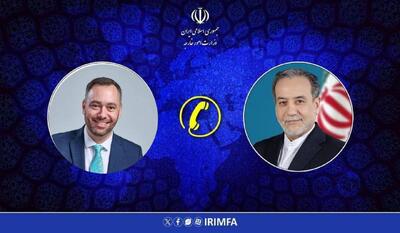  گفتگوی تلفنی وزرای امور خارجه جمهوری اسلامی ایران و بلژیک