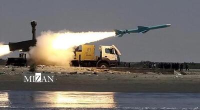  نیروی دریایی سپاه: کشتی با مالکیت دشمن آمریکایی صهیونی هدف موشک کروز قرار گرفت